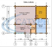 Проект Вятка - План 1 этажа